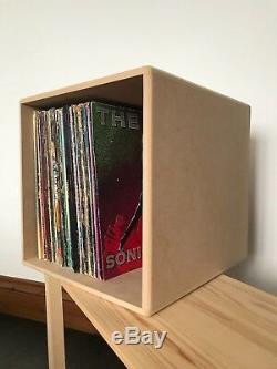 10 x Handmade Vinyl Storage Crate/Box 12 LP Vinyl Record Album Modern