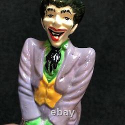 1978 The Joker Villain Figure Ceramic Music Box A Price Import Japan Rare