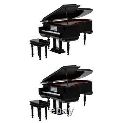 1pc Practical Simple Piano Melody Box Desktop Box Decoration for Gift