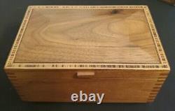 30 Note RHYMES Music Jewelry Box Inlaid Wood Dovetails Lara's Theme (Dr Zhivago)