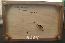 30 Note RHYMES Music Jewelry Box Inlaid Wood Dovetails Lara's Theme (Dr Zhivago)