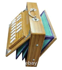 432 Hz SHRUTI BOX LOVELY TEAK WOOD KIRTAN BHAJAN YOGA BAROQUE MUSIC OM-CHANTING