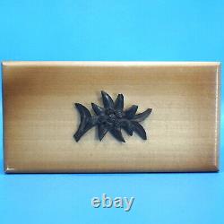 6 Antique Swiss Wood Carved Jewelry MUSIC BOX Morge Fruh Eh D'Sunne Lacht 843