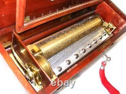 8-AIR MUSIC BOX IN EXCELLENT CONDITION RESTORED BY KEITH HARDING c. 1880s