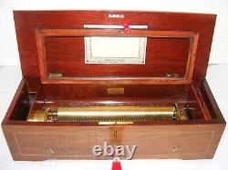 8-AIR MUSIC BOX IN EXCELLENT CONDITION RESTORED BY KEITH HARDING c. 1880s