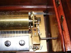 8-AIR MUSIC BOX IN EXCELLENT CONDITION RESTORED BY KEITH HARDING c. 1880s