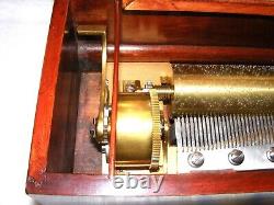 8-AIR MUSIC BOX IN EXCELLENT CONDITION RESTORED BY KEITH HARDING c. 1880s