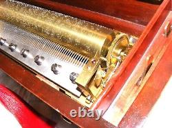 8-AIR MUSIC BOX IN EXCELLENT CONDITION RESTORED BY KEITH HARDING c. 1880s