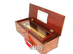 8-AIR MUSIC BOX IN EXCELLENT CONDITION RESTORED BY KEITH HARDING c. 1880s