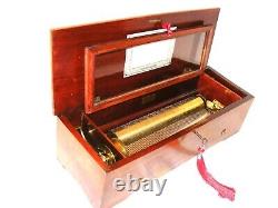 8-AIR MUSIC BOX IN EXCELLENT CONDITION RESTORED BY KEITH HARDING c. 1880s