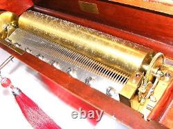 8-AIR MUSIC BOX IN EXCELLENT CONDITION RESTORED BY KEITH HARDING c. 1880s