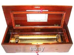 8-AIR MUSIC BOX IN EXCELLENT CONDITION RESTORED BY KEITH HARDING c. 1880s