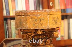 A Rare Antique c18th Arte Povera Venetian Box, Music & Arts