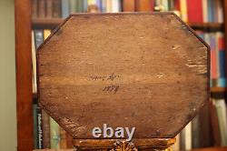 A Rare Antique c18th Arte Povera Venetian Box, Music & Arts