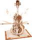 Amk63 Cello Music Box, Blank Wood