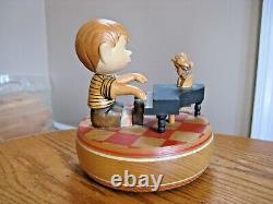 ANRI Italy Peanuts Schroeder Leitmotiv Kaiserkonzert 5 Wood Music Box 1968