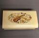 Antique Sorrento Italy Wood Inlay Violin And Clarinet Music Box Giglio-a. S. L. A
