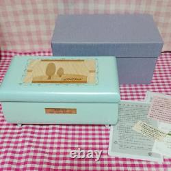 Aizu Lacquer Music Box Jewelry Wood Grain