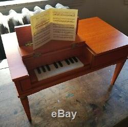 American Girl Josefina English Square Piano Rare Retired Mint Sheet Music Box