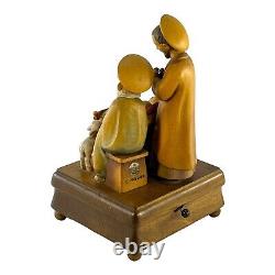 Anri Holy Night Nativity Family Nativity Music Box #514/1850 E. Mussner