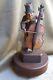 Antique Carved Wood Figure-germany-italy-bowerymusic Box-10-bass -cello