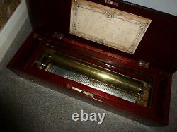 Antique Cylinder Music Box