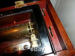 Antique Cylinder Music Box