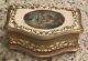 Antique Florentine Italian Gilt Wood Jewelry Music Box 100 Yrs Old Working