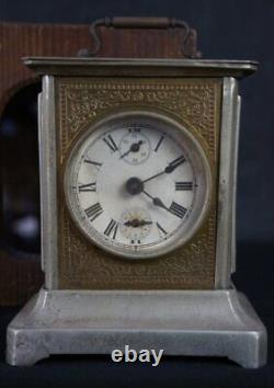 Antique Japan music box clock 1905 partly working Seiko craft