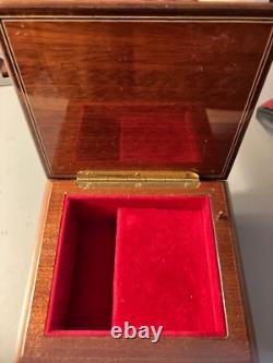 Antique MJ Hummel Music Box Handcrafted plays Raindrops keep falling on My head