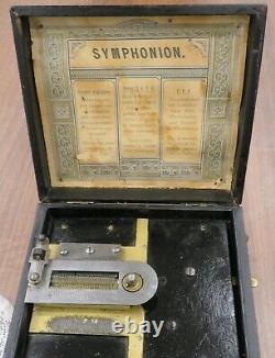 Antique Polyphon/Symphonion Music Box -Symphonion Simplix collect WC1A 1HB