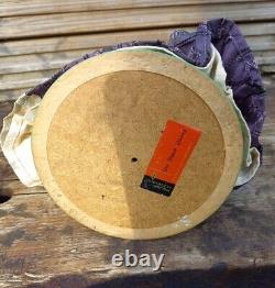 Antique Reuge Swiss Musical Movement Box Wooden Austrian Doll Traditional Dress