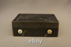 Antique Swiss Musical Snuff Box Early 19th Century