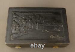 Antique Swiss Musical Snuff Box Early 19th Century