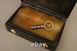 Antique Swiss Musical Snuff Box Early 19th Century
