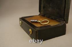 Antique Swiss Musical Snuff Box Early 19th Century