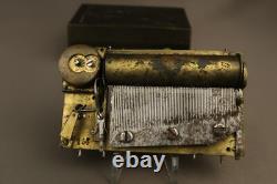 Antique Swiss Musical Snuff Box Early 19th Century