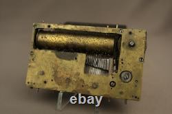 Antique Swiss Musical Snuff Box Early 19th Century