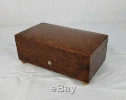 Antique Swiss Thorens Burl Wood Music Box