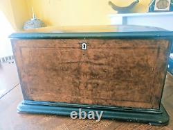 Antique Swiss cylinder organ large music box George Bendon c1860's