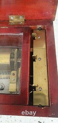 Antique Swiss harmonium Music Box