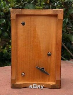 Antique Thorens Swiss Wood 3 Songs Music Box 5 5/8 x 3 5/8