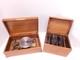 Antique Thorens Wood Disc Music Box With Discs Working With Key
