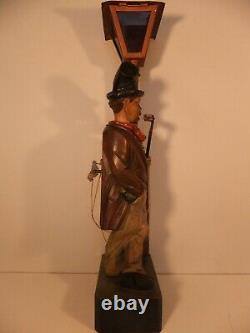 Antique/Vintage Automaton Black Forest Carved Whistler by Karl Griesbaum