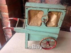 Antique / Vintage Scratch Built Folk Art Toy/model Barrel Organ Musical Box Etc