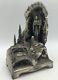 Antique French Religious Music Box Mid-1900's Sculpture Lourdes