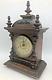 Antique German Black Forest Clock Early 1900's Woodwork Music Box