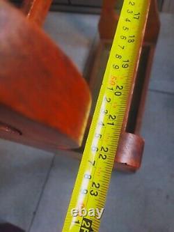 Antique hardwood walking stick / umbrella stand unusual shaped ends