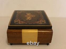 Arabesque Italian Hand Crafted Inlaid Wood Jewelry Box God Father Theme Song