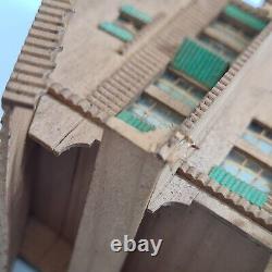 Architectural Model of Swiss Chalet Secret Box Ring Box Trinket Box